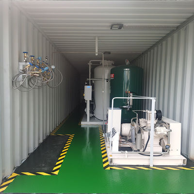 1 -100Nm3/h Capacità di azoto PSA Generatore di azoto per alimentazione elettrica di controllo 0,2kw 220v 50Hz In industria